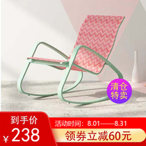 Nordic indoor rocking chair adult nap chair balcony lounge leisure rocking chair