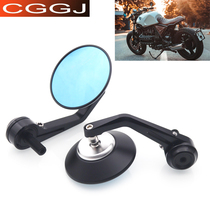 Suitable for BMW BMW NineT latte retro rearview mirror hand handle end mirror climber mirror Retro Mirror