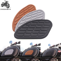 Motorcycle accessories checkered adhesive patch UK250 infinite 300ac Apulia CR150 Longjia 250 fuel tank stickers