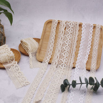 5 M cotton lace lace material handmade diy bottle handicraft decoration accessories kindergarten ring Chuang