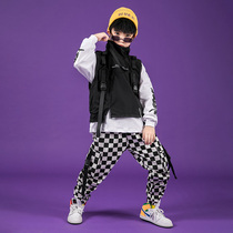 Hip-hop children hip-hop suit Hip-hop clothes handsome sports games Boys hip-hop performance clothing autumn women