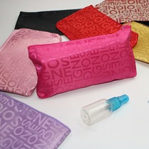 Cosmetic bag female creative letter bag Korean cute storage coin wallet wash bag travel portable hand-held cosmetic bag