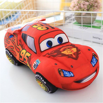Lightning McQueen car plush toy train doll car summary ornaments doll childrens birthday gift