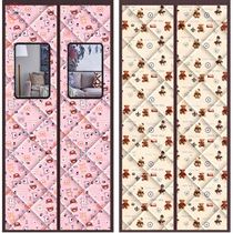 Cotton curtain winter warm and windproof thickening household air conditioning thermal insulation windshield sealing partition curtain winter cold magnetic suction