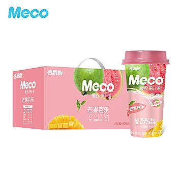 香飘飘Meco蜜谷果汁茶400ml*8杯[5元优惠券]-寻折猪