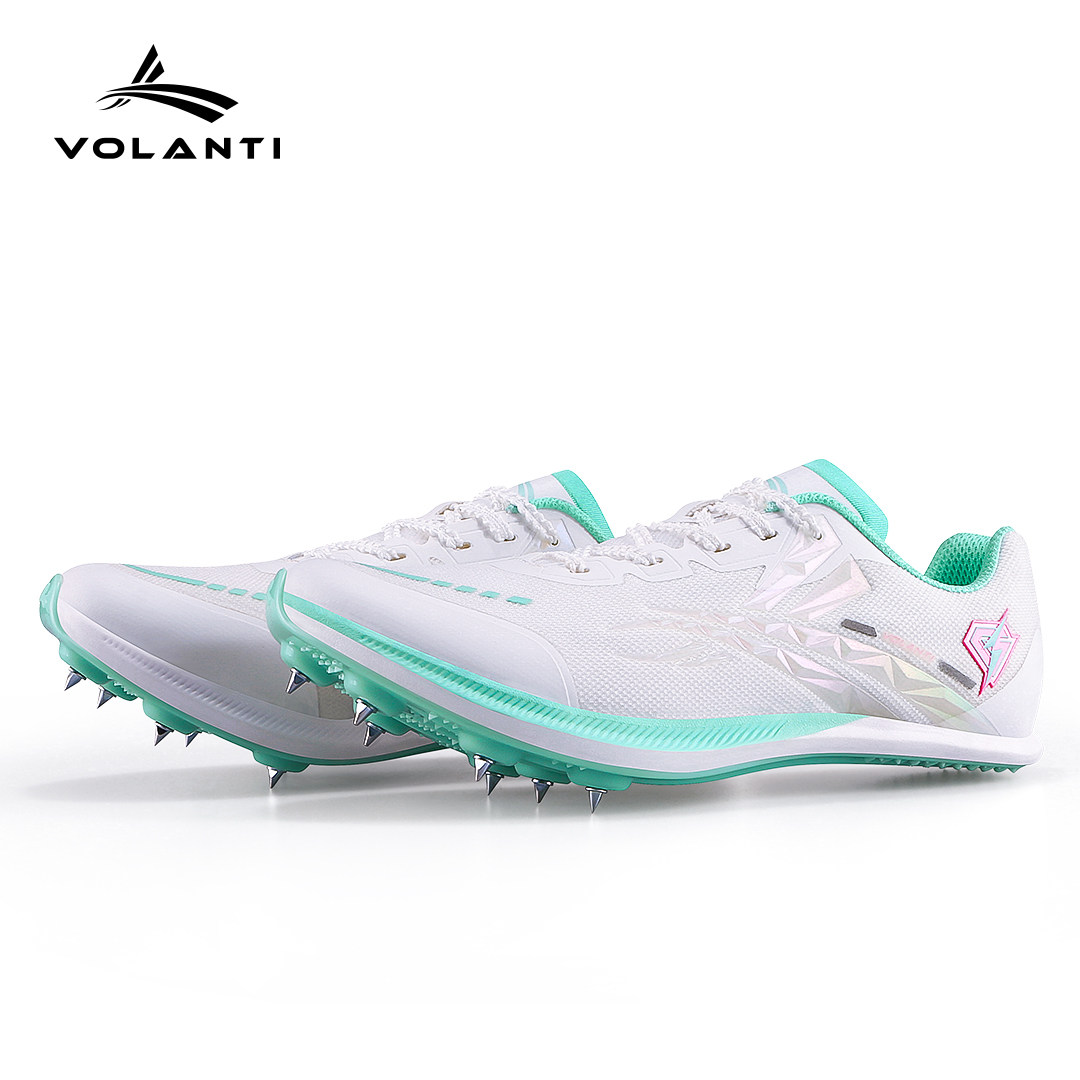 Volanti 911 Black-Soled Lightning Spikes Thick-Soled Sprint Track