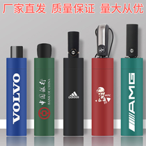Set as Umbrella Custom Inlogo Folding Wholesale Advertising umbrella Gift pattern Large fully automatic male and female dual-use umbrella
