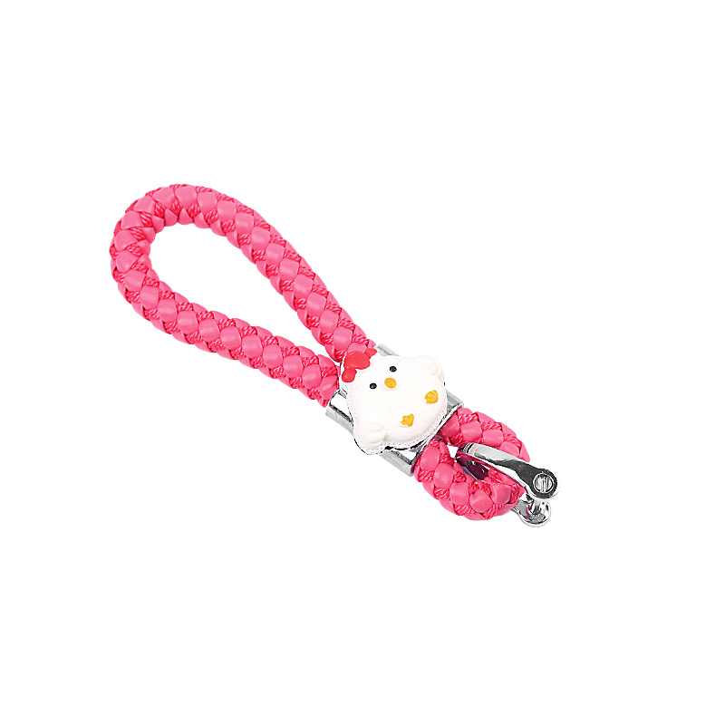 car key lanyard personality creative couple keychain high-end preparation cute car key chain pendant female models
