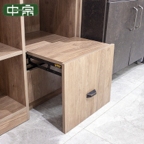 Folding stool changing shoes stool entering the entrance entrance invisible wall hanging wall hanging door home wall chair wearing shoes stool hardware accessories