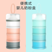 Baby Milk Powder Box Milk Powder Portable Box Out Baby Divider Box Sealed Milk Powder Compartment Large Volume Small