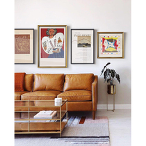 North See Living Room Decorative Painting Light Luxury American Hanging Painting Fauvism Matisse European Retro Combination Mural Bird Collection