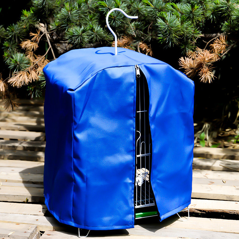 鸟笼衣笼罩罩衣笼布八哥画眉鹦鹉用品配件方形大号遮光鸟笼罩