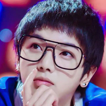 ins transparent plain face big frame myopia glasses men big face Korean tide can be equipped with degree glasses frame Net Red Women