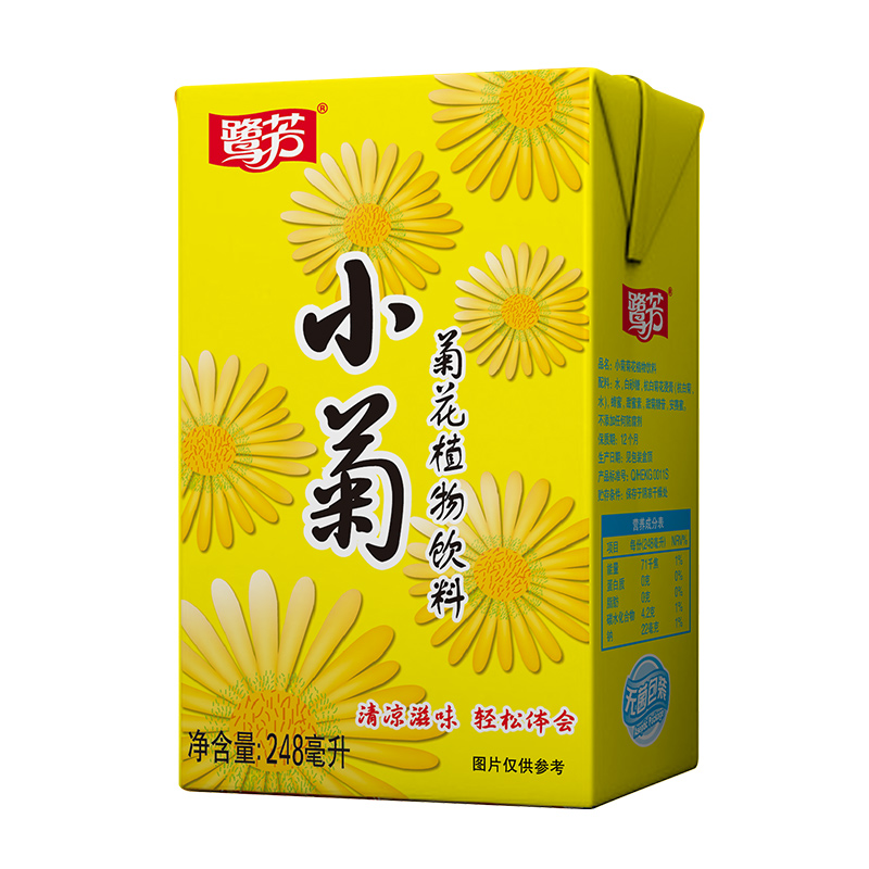 惠尔康鹭芳小菊花茶冬瓜茶凉茶蜂蜜杭白菊配餐夏季清凉饮料16盒装