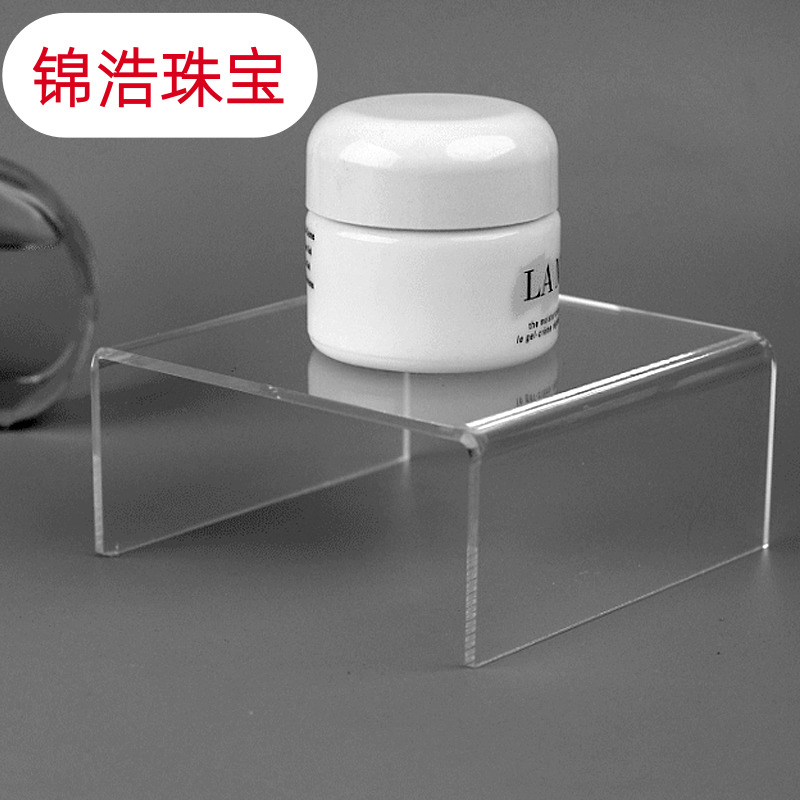 Acrylic transparent crystal it aircraft model with the display cases and furnishing articles rack shelf on the bottom of the base table