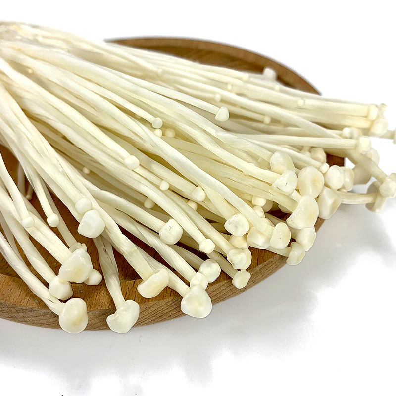 fresh enoki mushroom 250g, seasonal mushrooms, cold barbecue vegetables, hot pot, vegetarian dishes, side dishes, spicy ingredients
