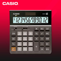 CASIOO Casio Calculator Business Accounting Finance Office 12-digit special large-screen multi-function solar dual power supply large-screen multi-power large computer DH MH MX12