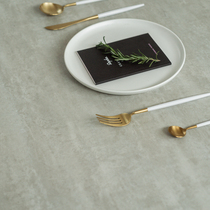 Photography background paper PVC black slate stone grain shooting background cloth INS vintage food background board photo props