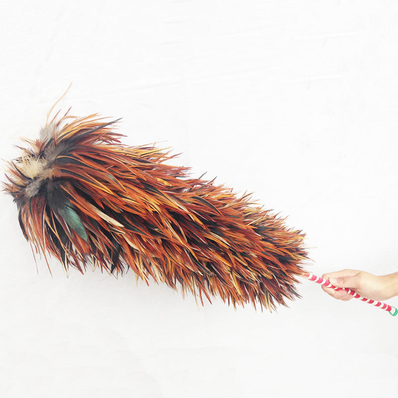 鸡毛掸子除尘家用不掉毛汽车加厚老式大小号扫灰家务清洁车用扫灰