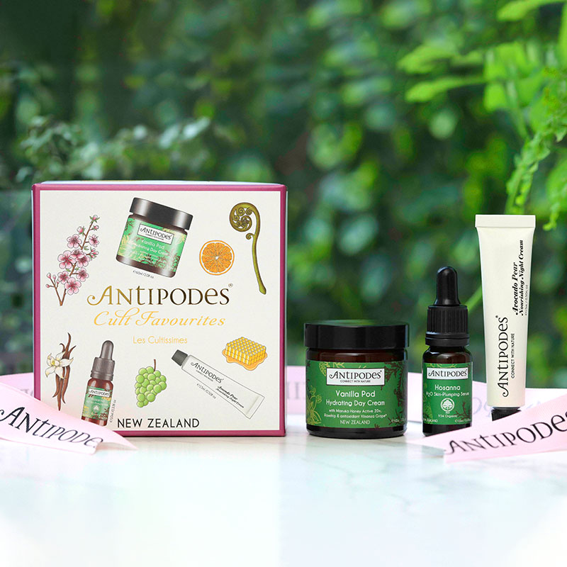 Antipodes 安媞珀 臻爱长效保湿精华套装 日霜60ml+精华10ml+晚霜15ml 天猫优惠券折后￥139包邮包税（￥339-200）