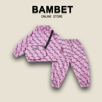 Italy BAMBET girl autumn set 2021 New 5 years old 4 baby Foreign Style 3 spring and autumn two sets 2 children