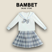 Italy BAMBET girls jk uniforms autumn dress girls autumn suit