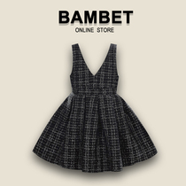 Italy BAMBET new girls dress autumn girls princess dress set children autumn foreign skirt