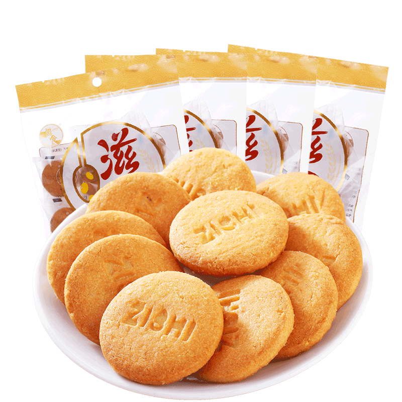 滋食豆乳饼干早餐代餐小食500g_热品库_性价比 省钱购