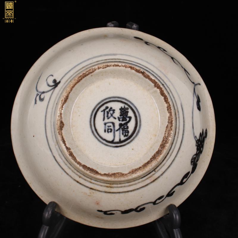 Jingdezhen imitation MingWanFu togeher with hand - made porcelain, poetic play bowls archaize retro decoration antique furnishing articles