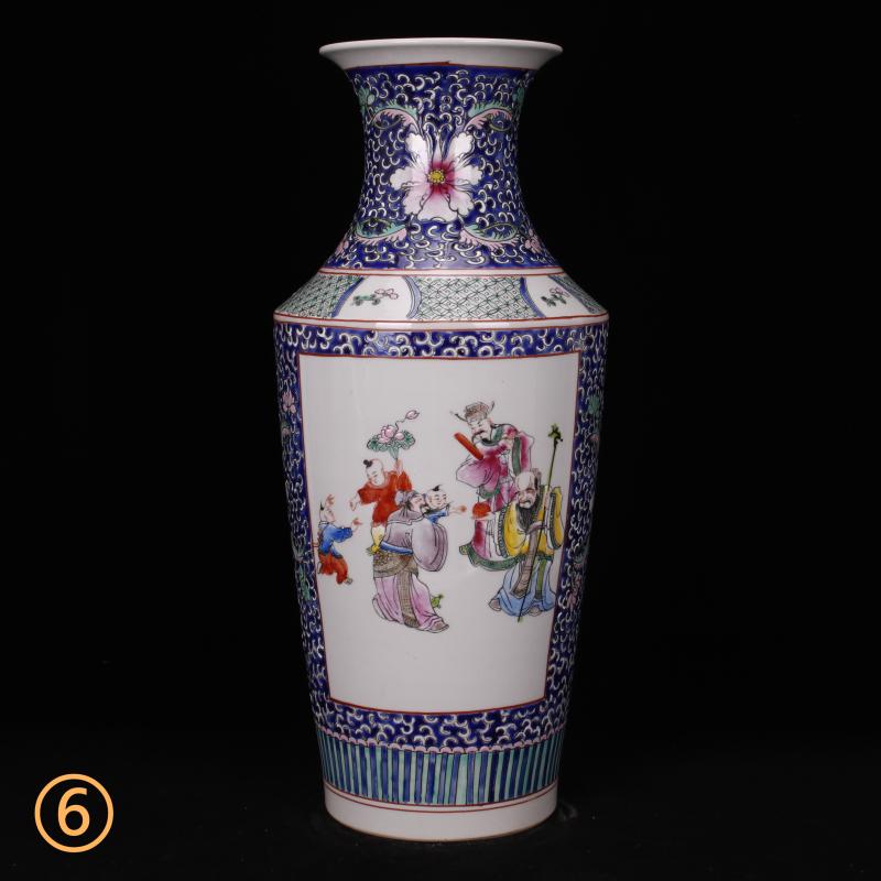 Jingdezhen imitation of the qing dynasty antique vases home furnishing articles of handicraft Chinese style restoring ancient ways furnishing articles for the collection