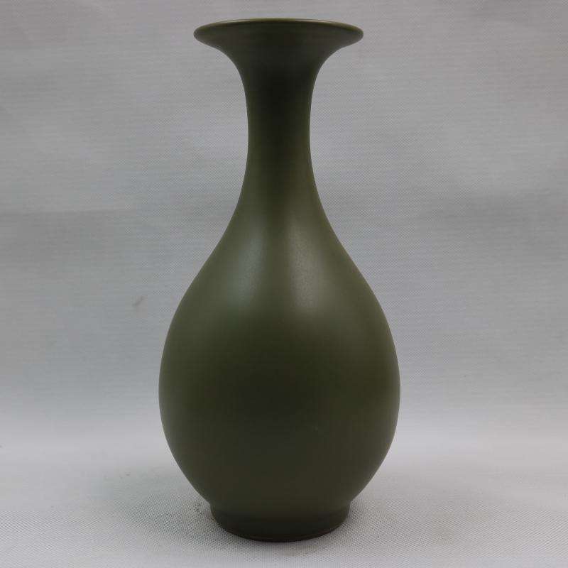 Jingdezhen ceramics glaze vase household adornment is placed at the end of the tea generic yongzheng antique antique handicraft