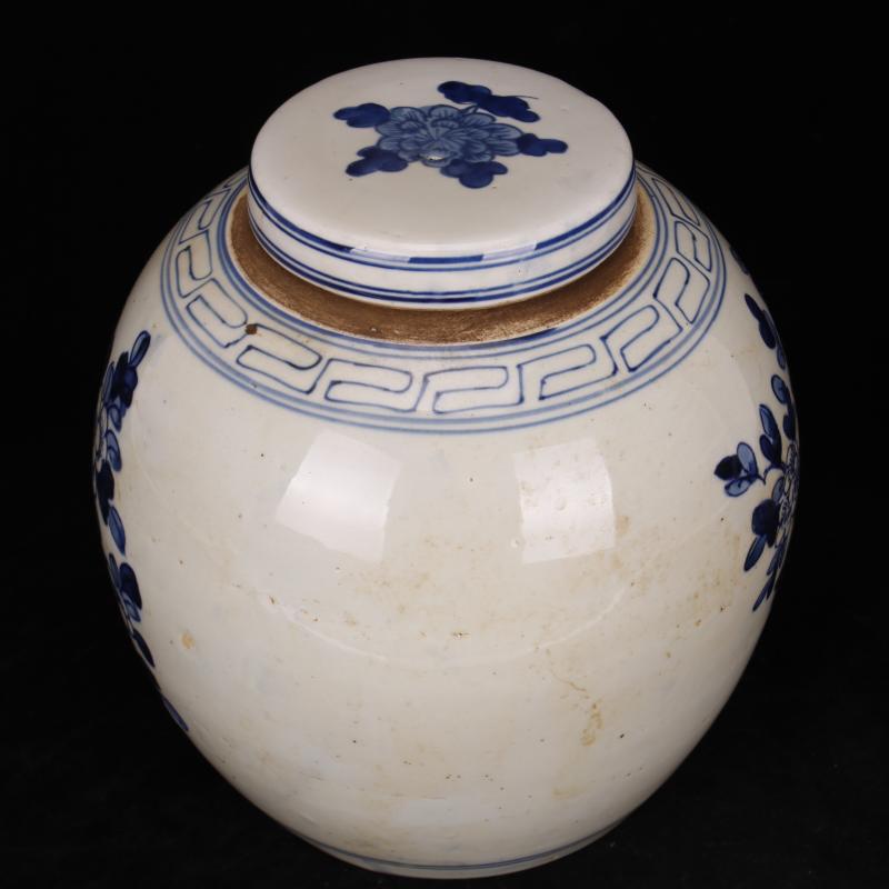 Pure checking porcelain of jingdezhen folk charactizing a fine spring day old POTS do old antique reproduction antique collection furnishing articles