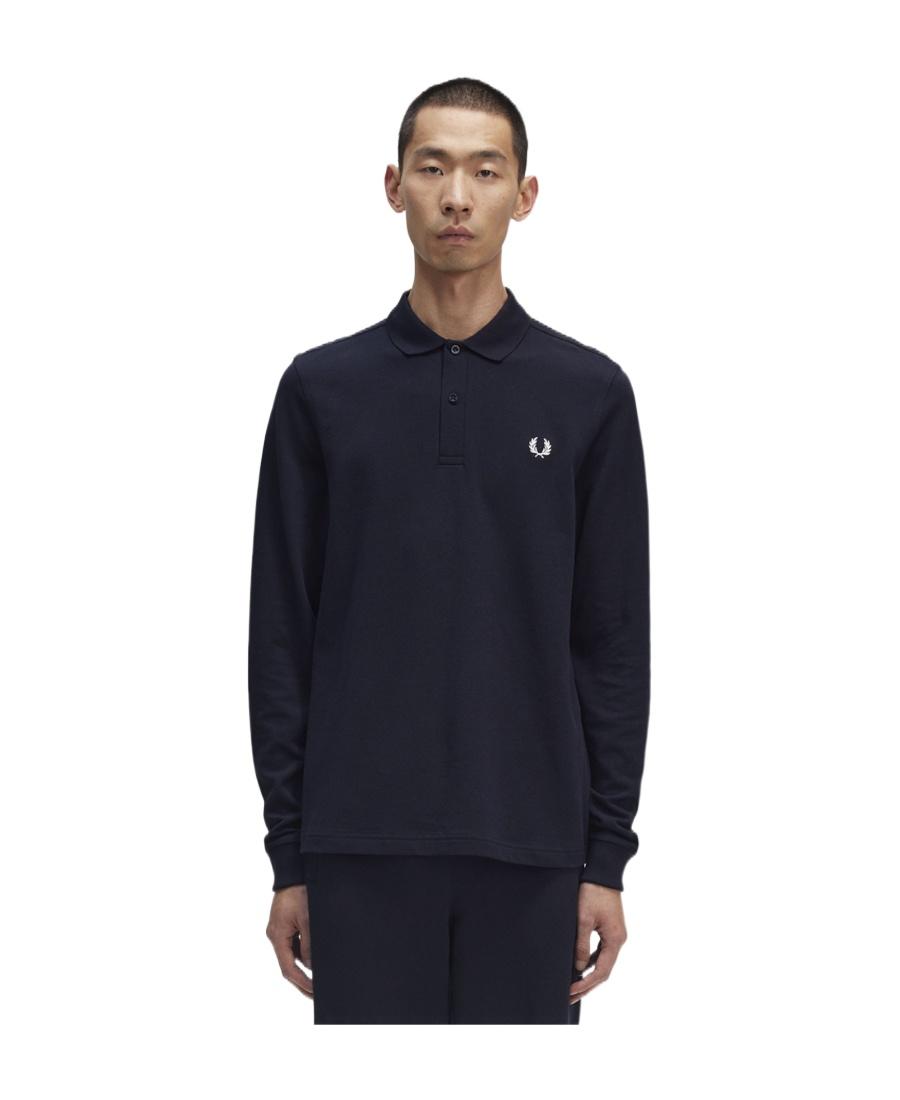 香港直邮fred perry 弗莱德.派瑞 男士 长袖polo衫 m6006