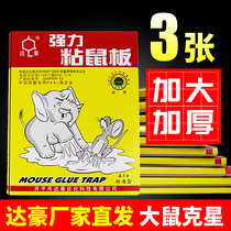 Dachau sticky mouse board Super strong big mouse stick nemesis increase thickened glue catch cage dip catch nest end 3