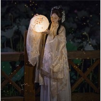 Rongji ancient costume Hanfu spring womens improved Wei Jin Ru skirt fairy elegant fresh and elegant super fairy Chinese style suit