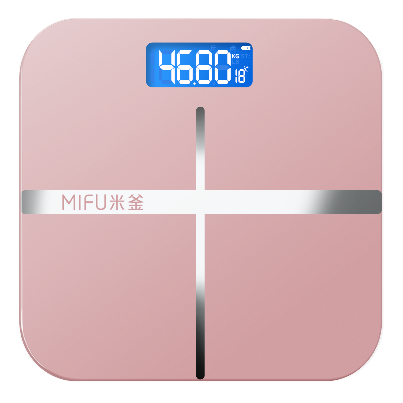 电子秤家用成人精准人体称重计充电款小巧可爱女生宿舍小型体重秤