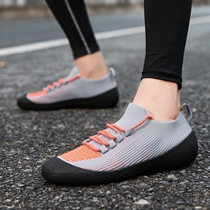 Treadmill male and female gym gym gym room training yoga shoes Jumping Rope Weightlifting Exercise Shoes Hard Pull Deep Squat Shoes