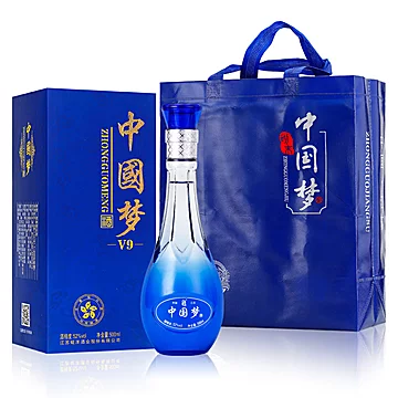 中国梦52度500ml*6瓶礼盒高度酒水[400元优惠券]-寻折猪