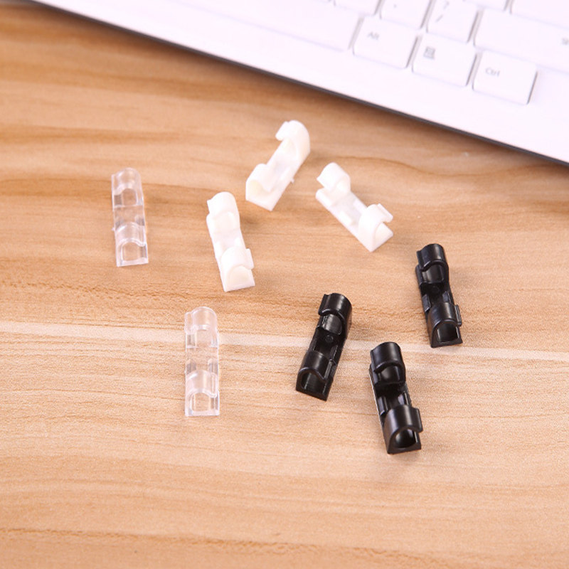 理线器隐形网线电线卡扣电话走线扣固定自粘式行车记录仪排线神器-阿