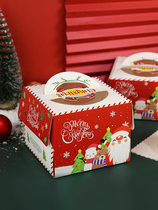 Christmas Cake Box 4 inch 6 inch 8 inch high birthday cake portable baking packaging box