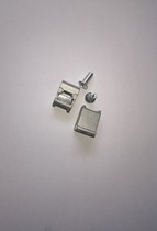 Back plate screw back attachment