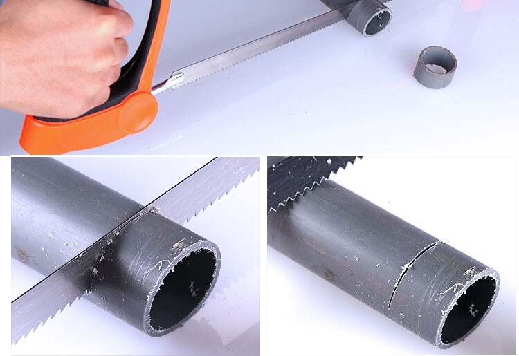 拉花钢锯架双面强力锯子钢锯片切割线锯条钢锯条木工手用双金属