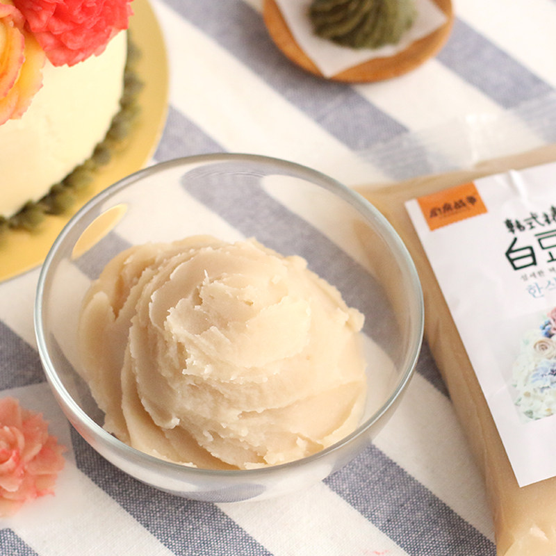 白豆沙馅料烘焙原料500g