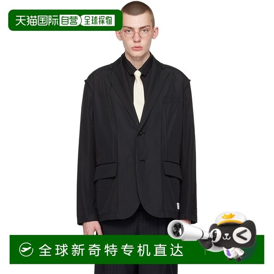1h refundable Hong Kong direct mail trendy Sacai men's black flat collar suit jacket 2403363M
1h refundable Hong Kong direct mail trendy Sacai men's black flat collar suit jacket 2403363M