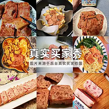 【拍3件】赖记午餐肉速食罐头340g*3罐[20元优惠券]-寻折猪