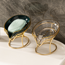 Light extravagant soapbox soapbox Soap Box Drain Water Free to contain the shelves Home Toilet Release Soap Dish Creativity