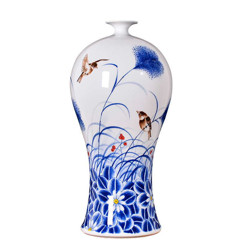 Cixin qiu - yun, hand - made flower arranging decorative vase Chinese jingdezhen ceramics sitting room porch TV ark, handicraft furnishing articles