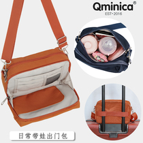 Qminica 2022 official web day department brief about single shoulder mens large capacity accommodating casual lovers Postscapewoman