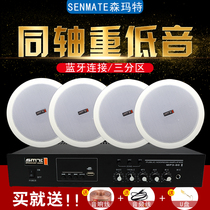 Senmart ceiling audio ceiling speaker embedded ceiling speaker store supermarket store background music package
