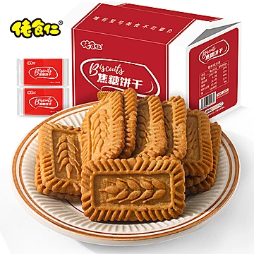 【9.9元】佬食仁比利时风味焦糖饼干500g[5元优惠券]-寻折猪